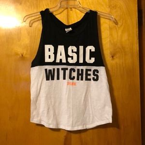 PINK Basic Witches tank